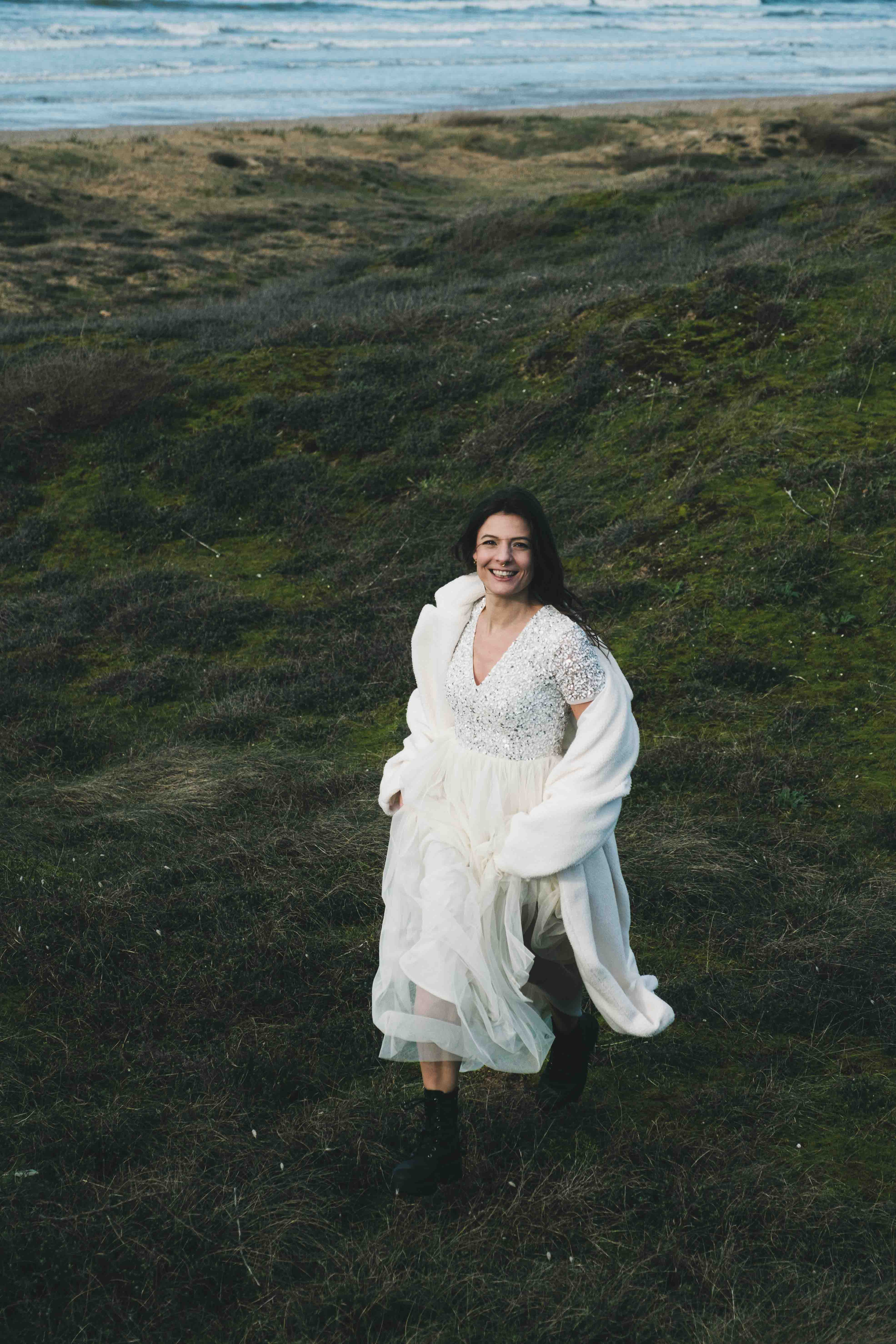 Shooting inspiration mariage day after bord de mer