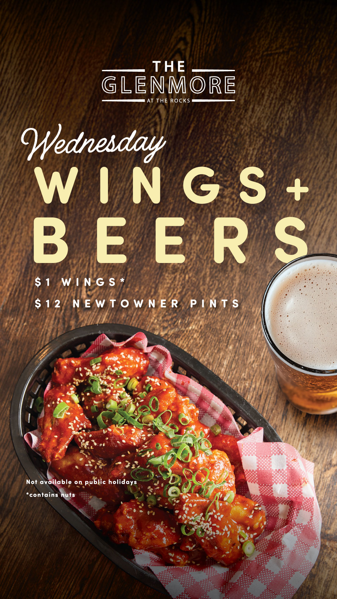 Wednesday Wings + Beer
