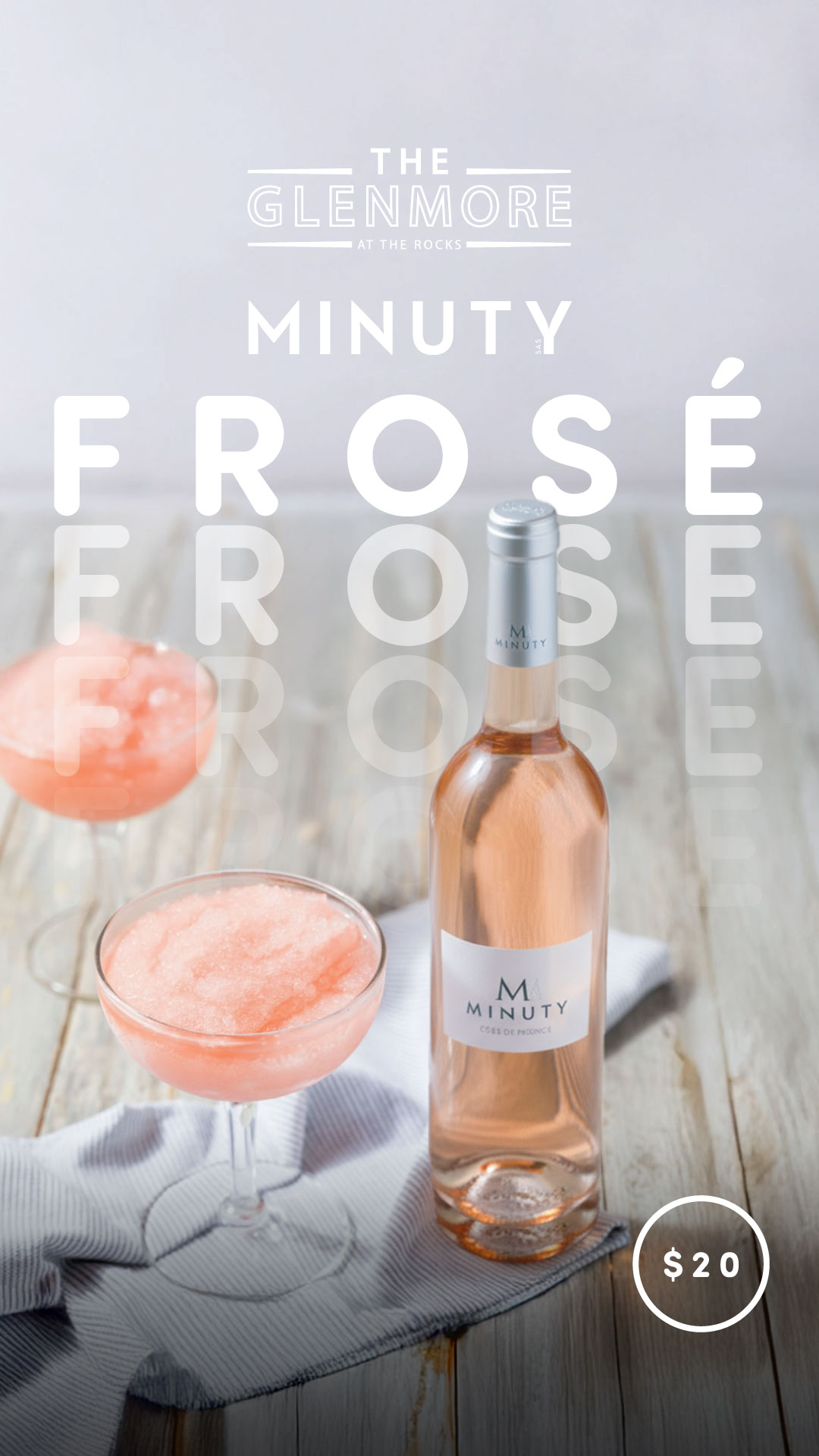 $20 Minuty Frosé