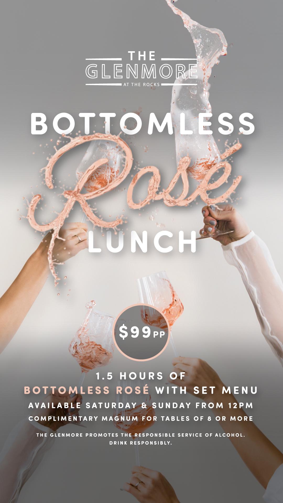Bottomless Rosé Lunch
