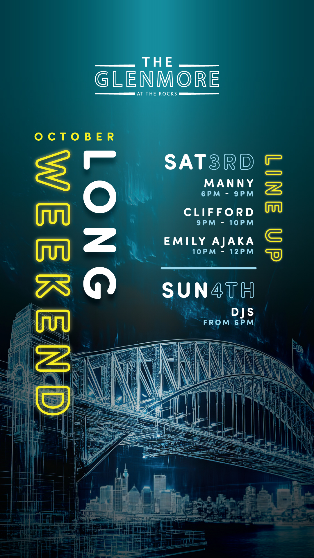 October Long Weekend