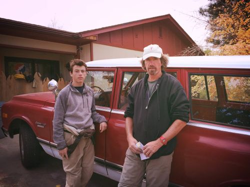 Power Crew–Kea and CJ Steketee at the WORLD HEADQUARTERS, Carbondale, CO.