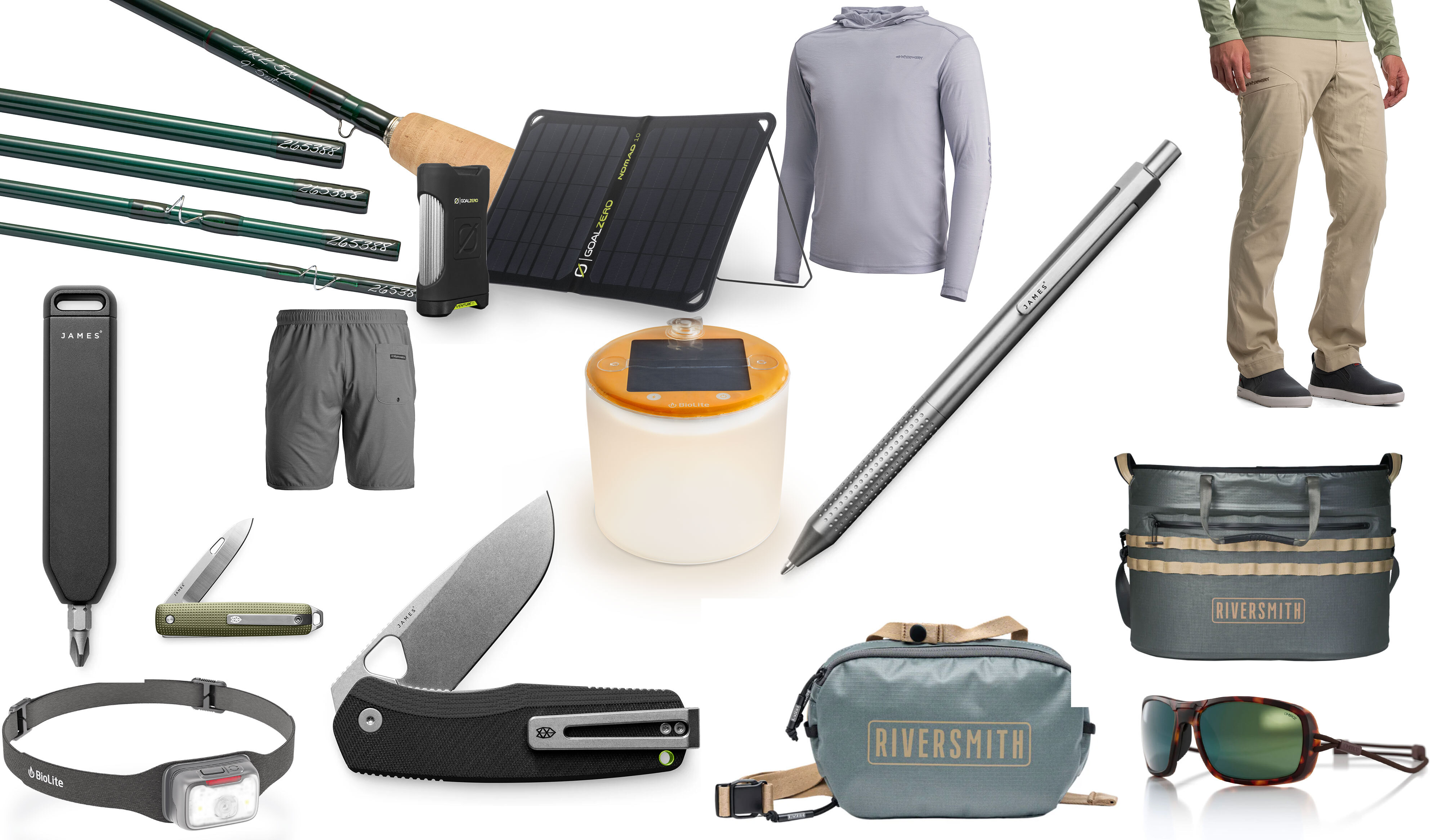 Gear compilation from the Minam Store Float Trip Giveaway.