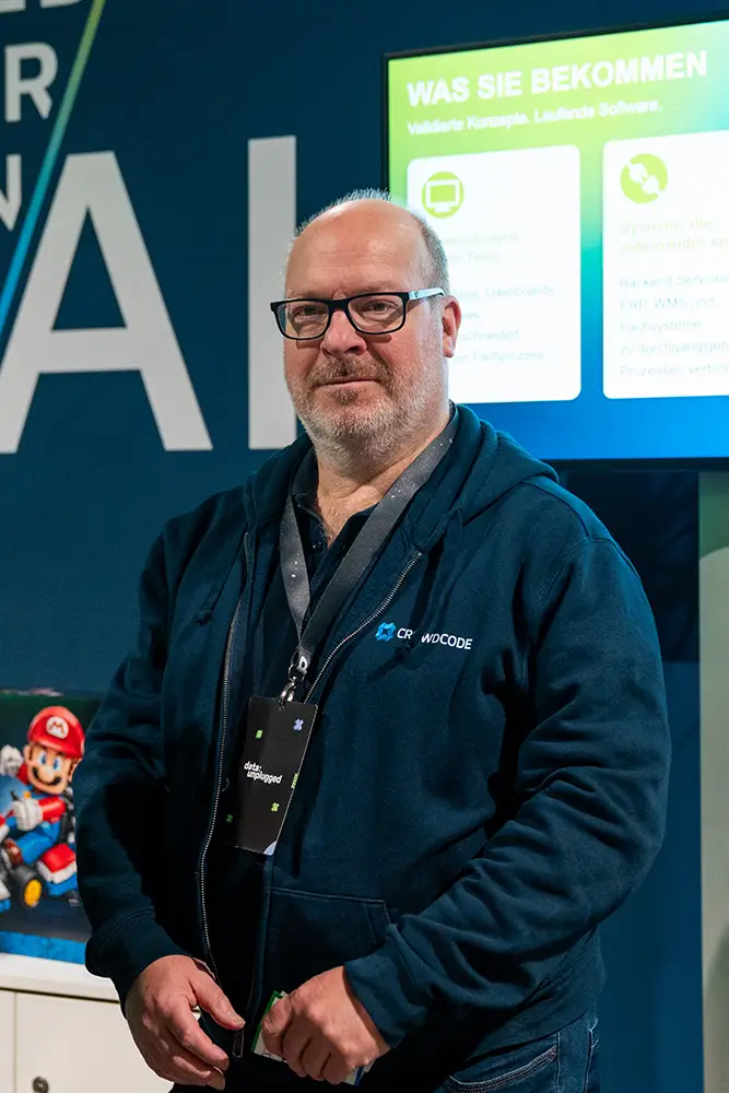 CROWDCODE auf der data:unplugged in Münster