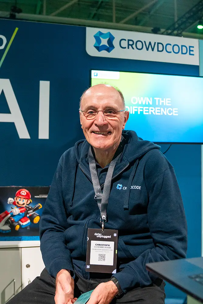 CROWDCODE auf der data:unplugged in Münster