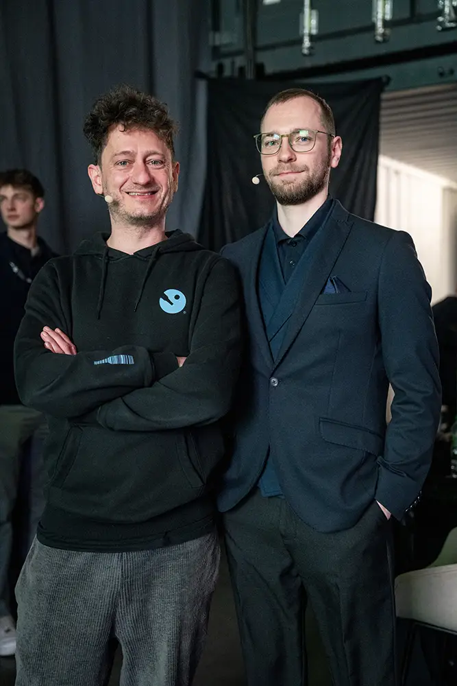 CROWDCODE auf der data:unplugged in Münster - Speaker Moritz Linß