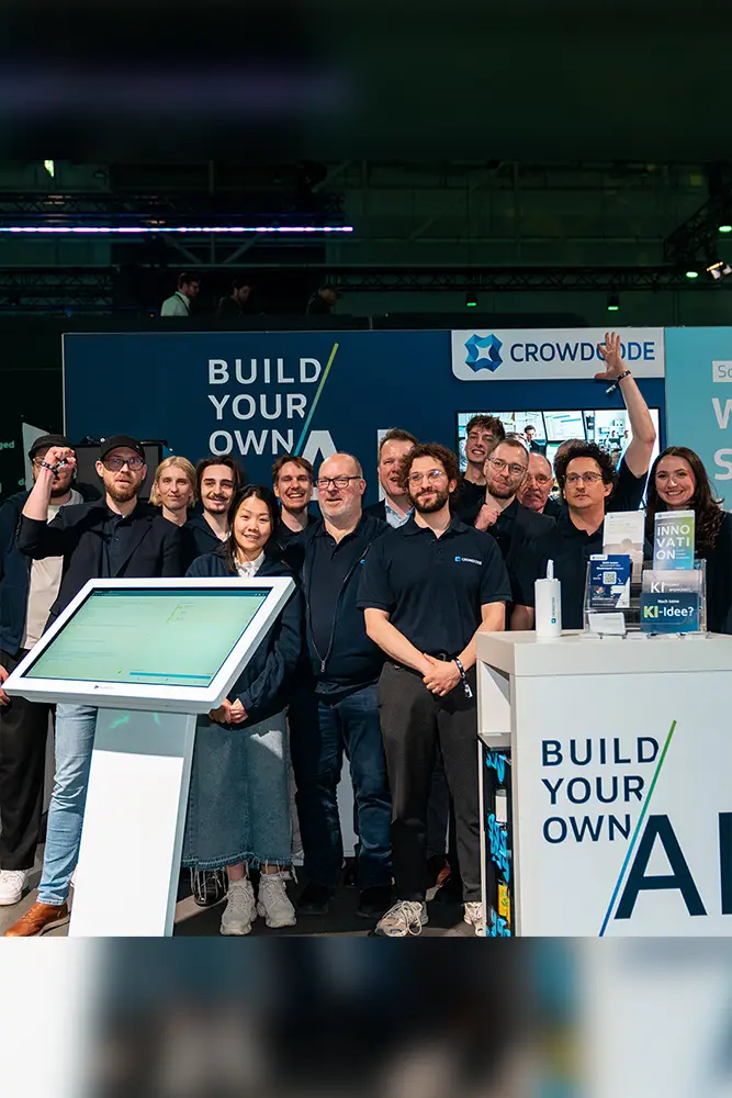 CROWDCODE auf der data:unplugged in Münster - CROWDOCDE Team