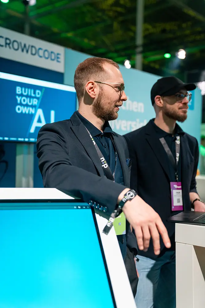 CROWDCODE auf der data:unplugged in Münster