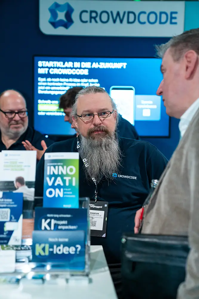CROWDCODE auf der data:unplugged in Münster