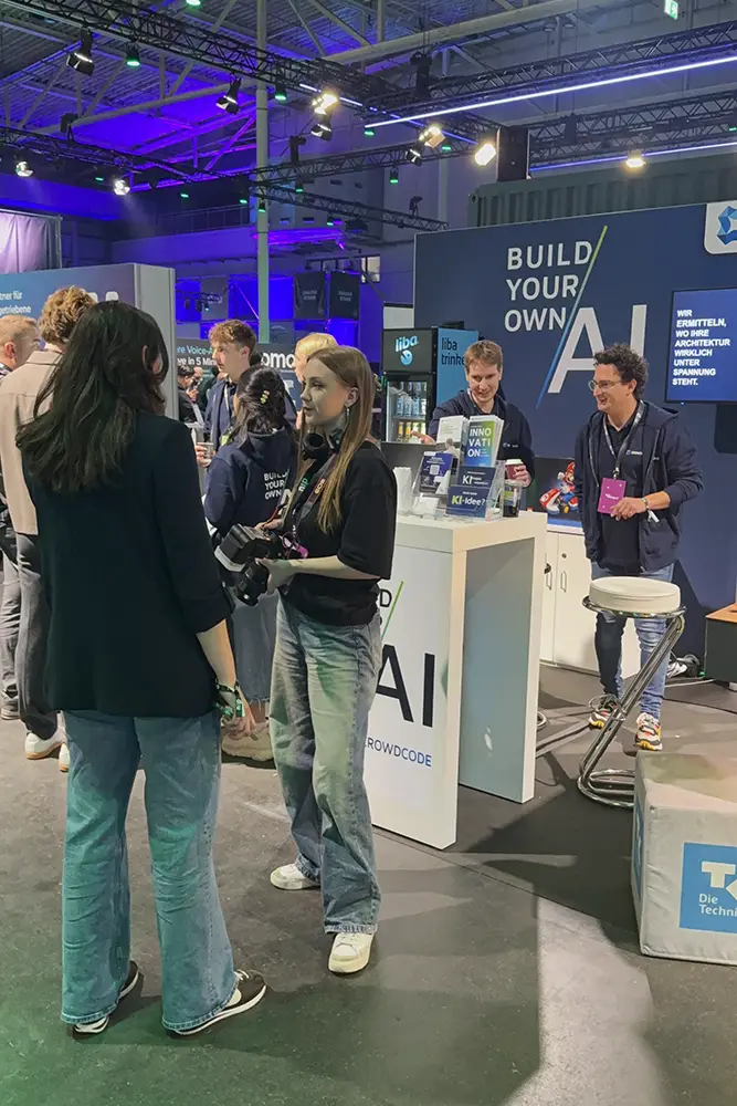 CROWDCODE auf der data:unplugged in Münster