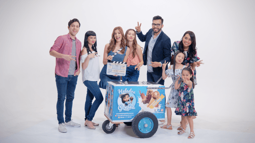 Cast de comercial para Helados Gonfra