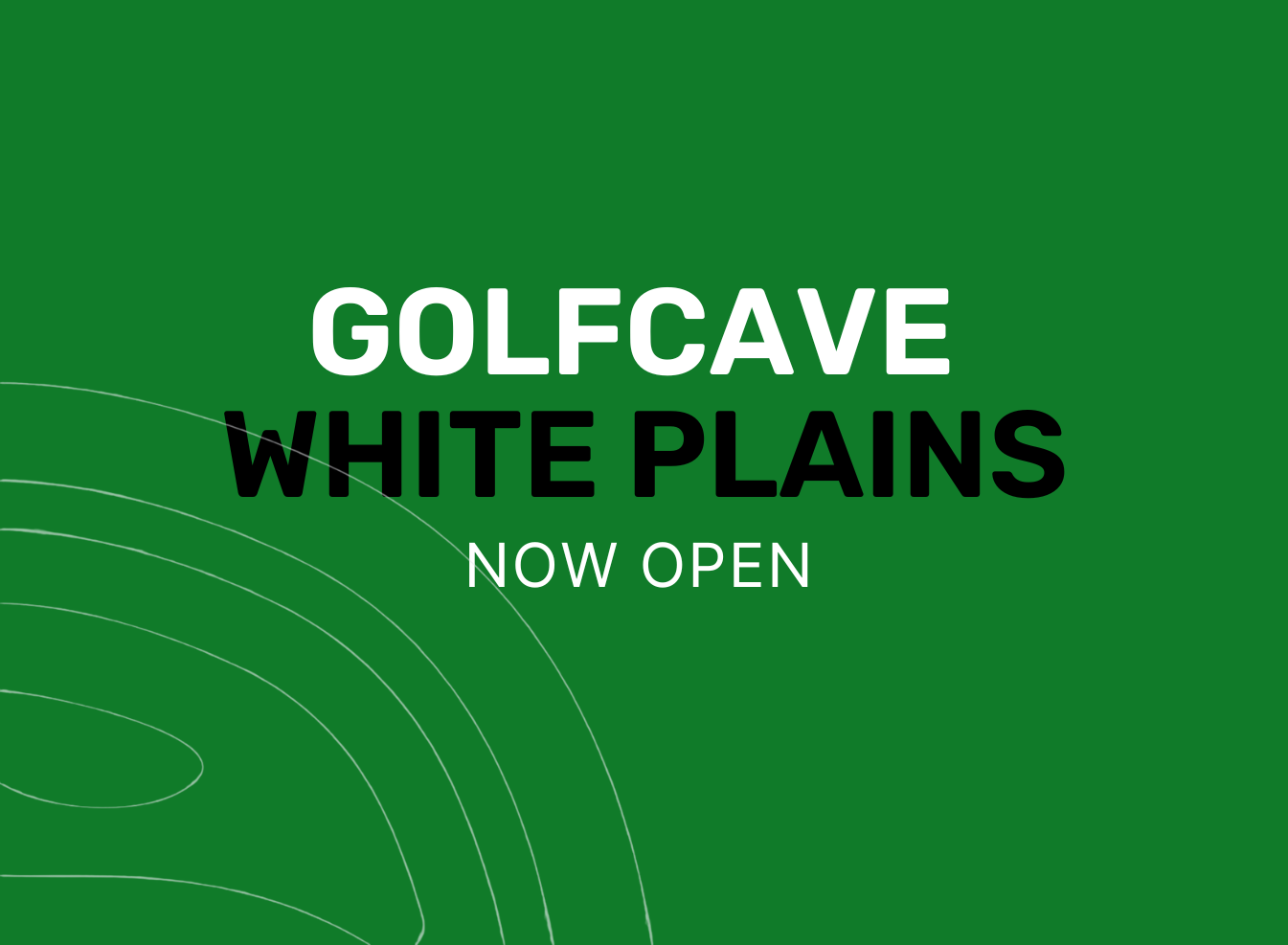 GolfCave White Plains is open to NY. Experience private Caves, Trackman technology and membership options. 