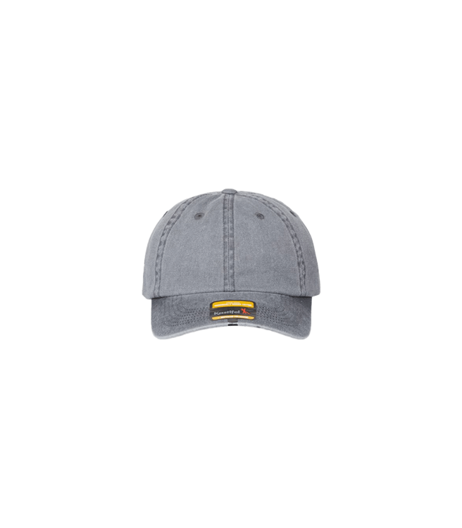 Kastlfel Rooney Pigment Dyed Dad Hat - Charcoal