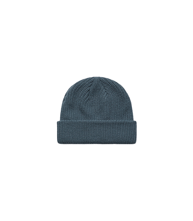 Cable Beanie - Petrrol Blue
