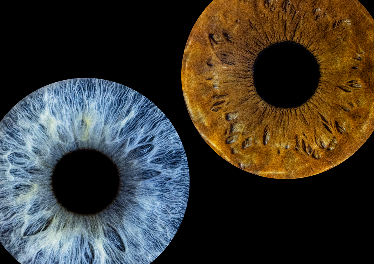 Simple no aura diagonal cut off couple style