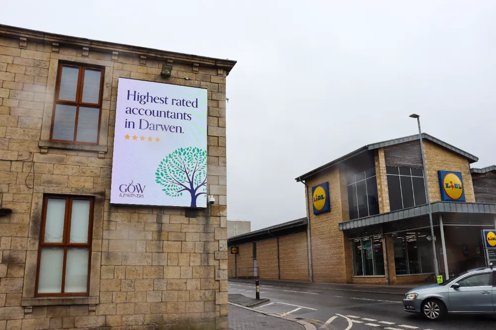 Digital billboard advertising in Darwen and Blackburn
