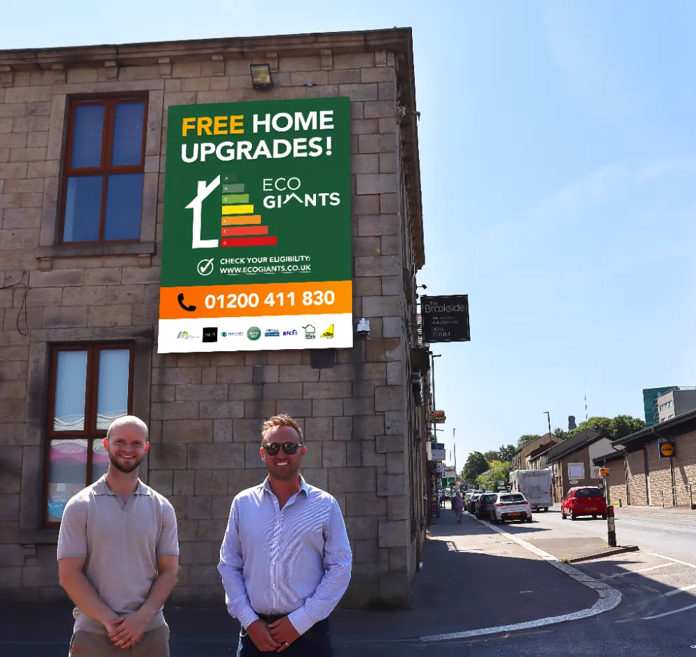 Digitial billboard advertising Eco Giants