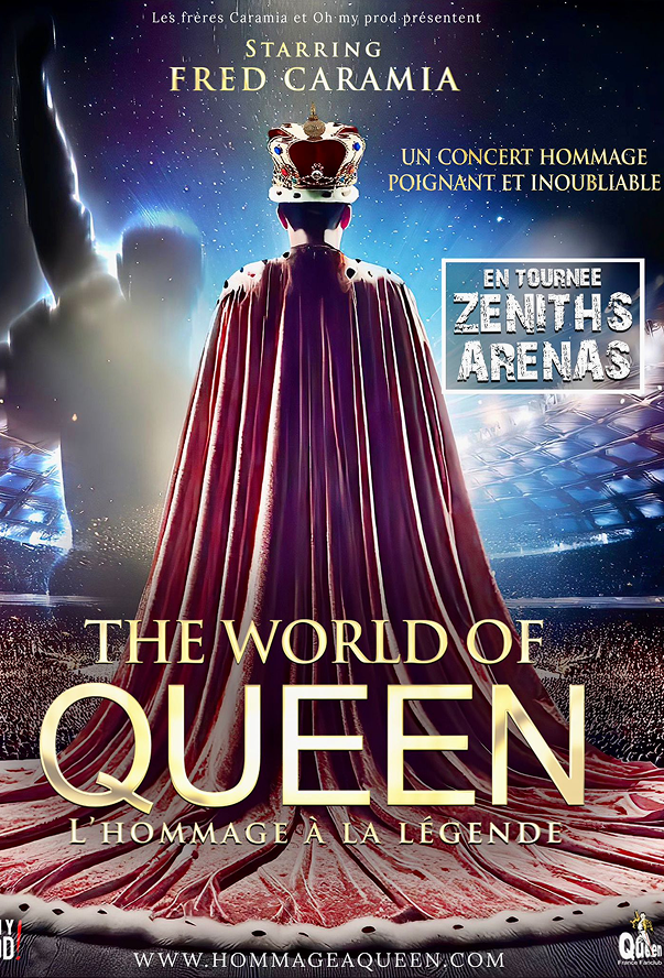 Affiche du concert The World of Queen