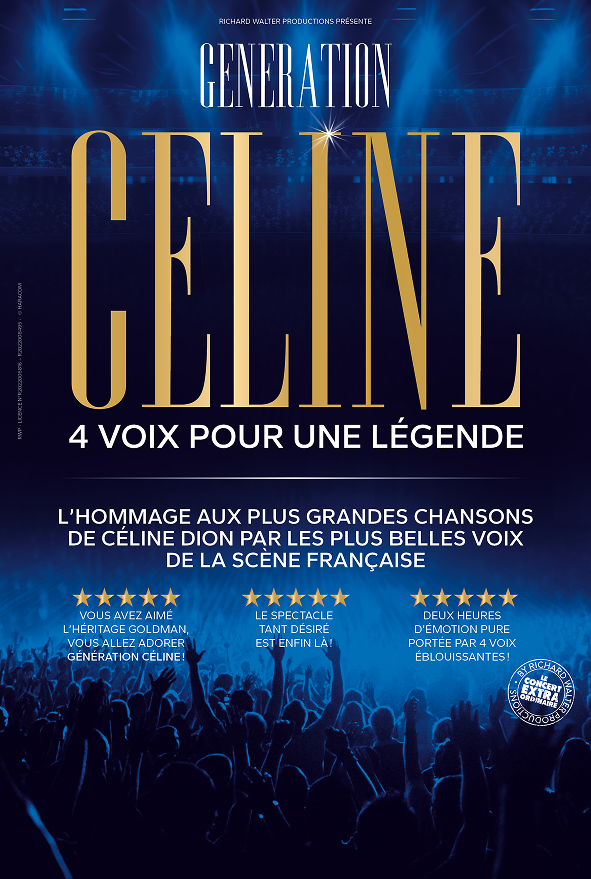 Affiche du spectale Génération Céline