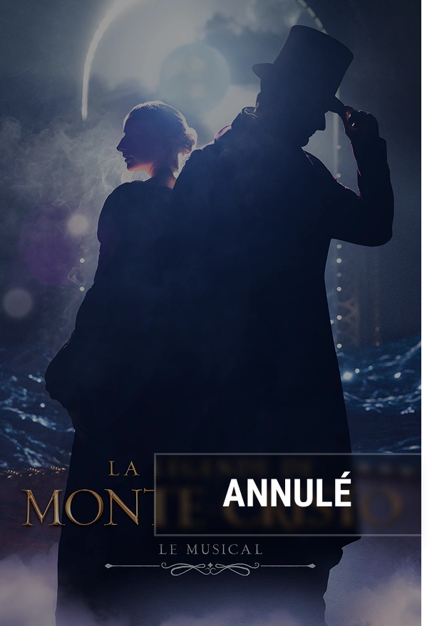 Affiche du spectacle de La Légende de Monte-Cristo