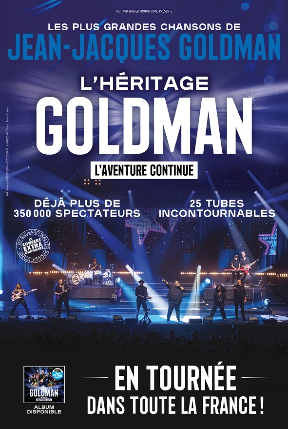affiche l'héritage goldman 2 à l'arena le palio périgord