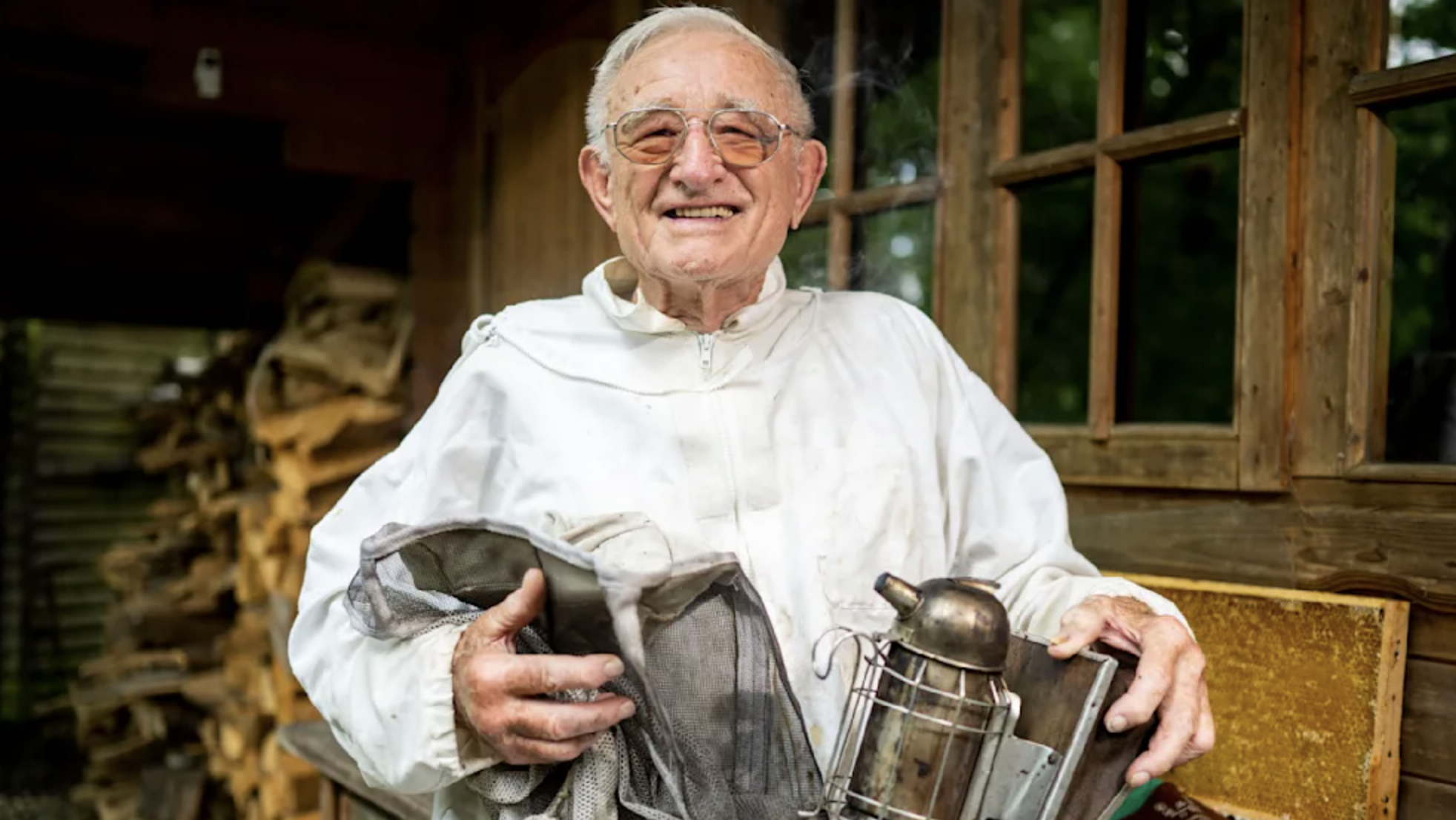 Giuseppe, 82-jähriger Imker aus Südtirol