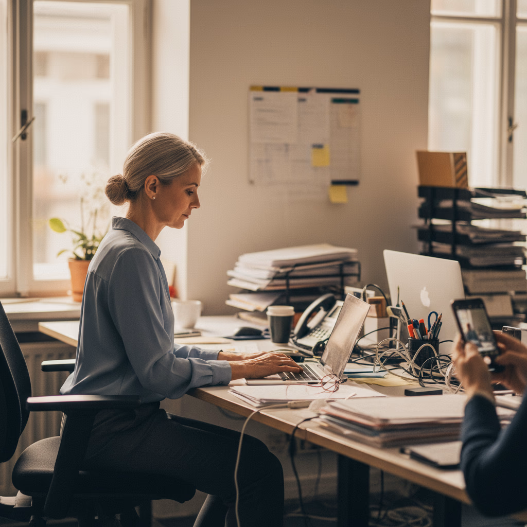 Andrea K. heute - strahlend und voller Energie