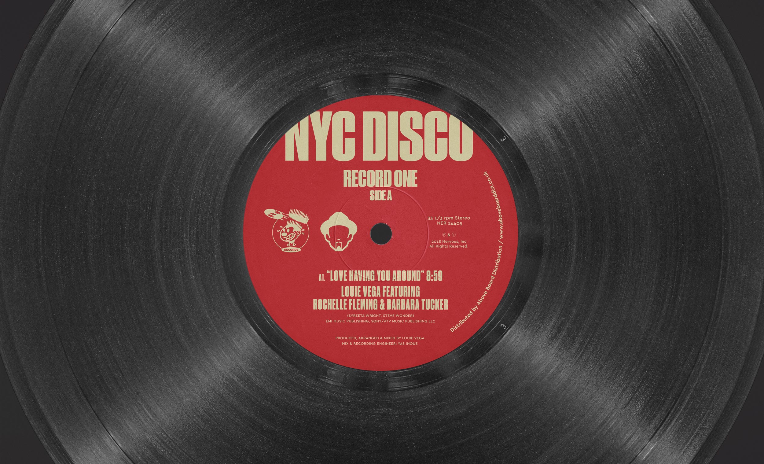 Louie Vega “NYC DISCO” EP NYC Disco - The 45s - Vol 1 | Louie Vega