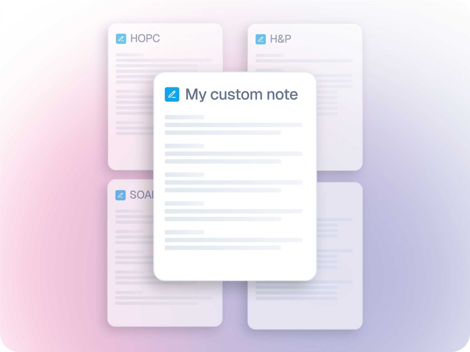 One conversation. Every document you need