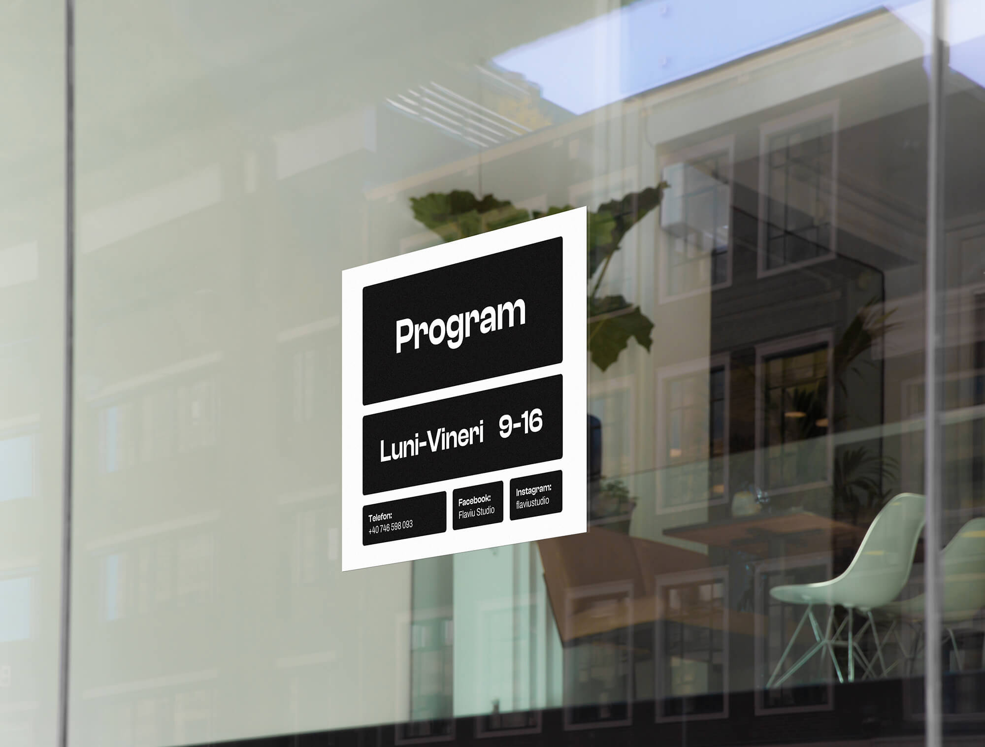 Flaviu Studio - Program de lucru