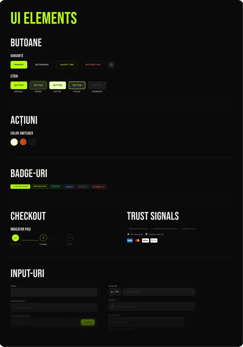 Design System Misfit - UI elements
