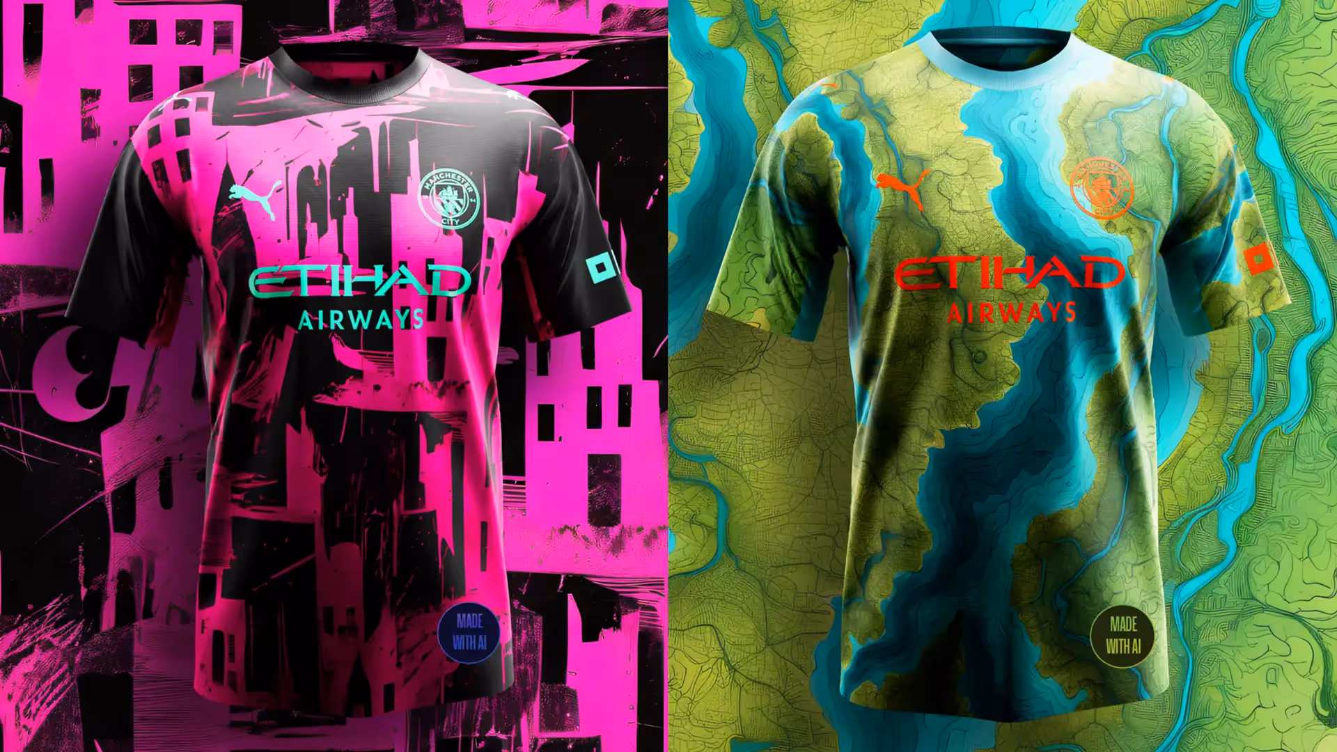 PUMA x Manchester City Unveil Revolutionary AI Kit Design Platform for Fans  - Lower Block