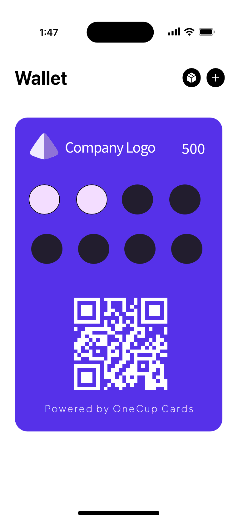 Digital loyalty cards