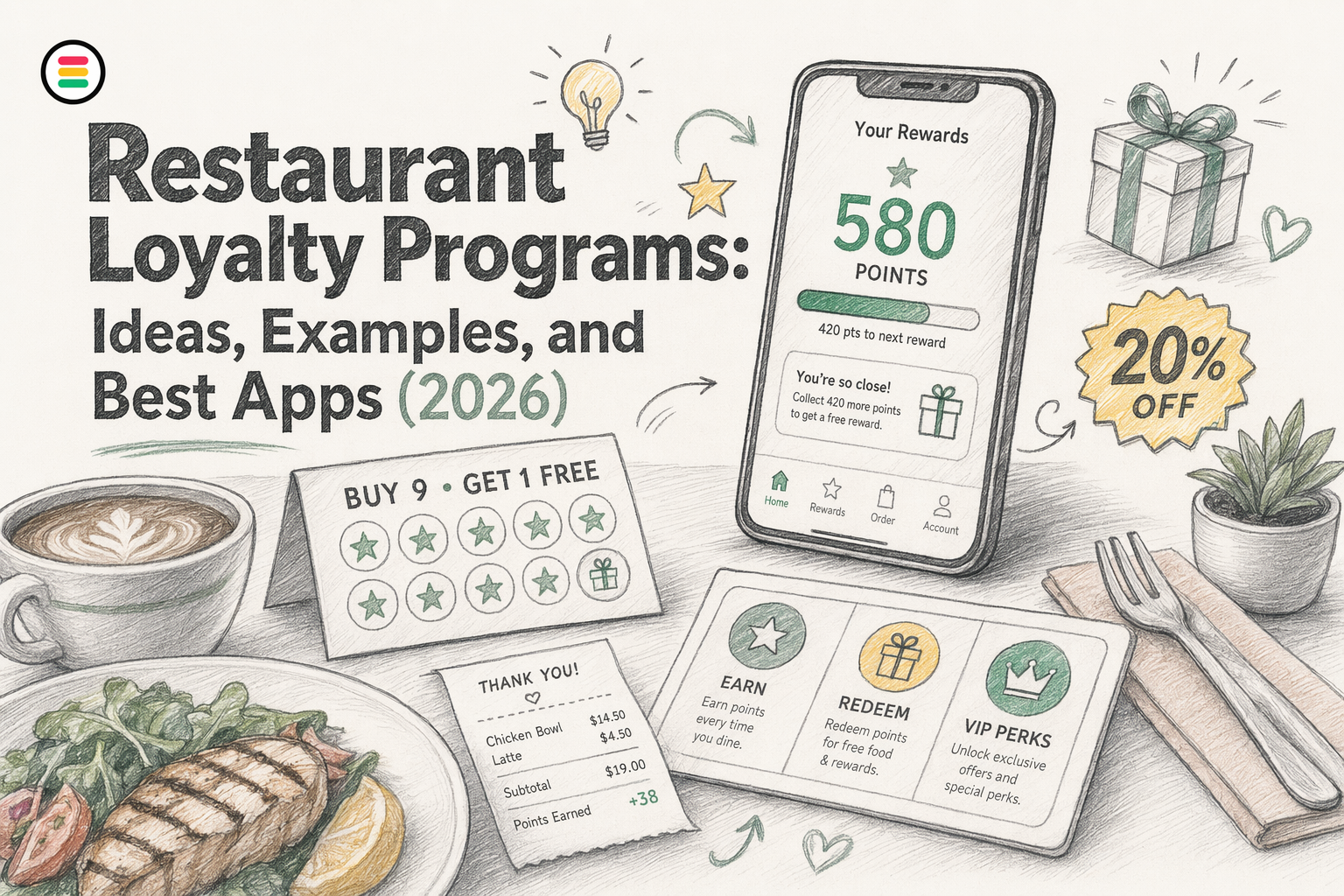 Restaurant Loyalty Programs: Ideas, Examples, and Best Apps (2026)