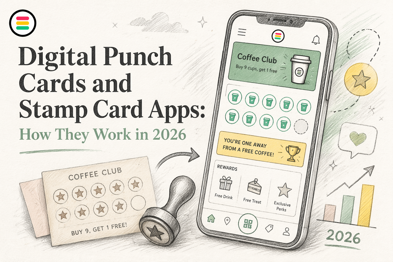 Digital Punch Cards and Stamp Card Apps: How They Work in 2026