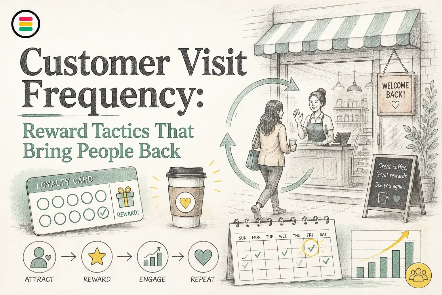 Customer Visit Frequency: Reward Tactics That Bring People Back