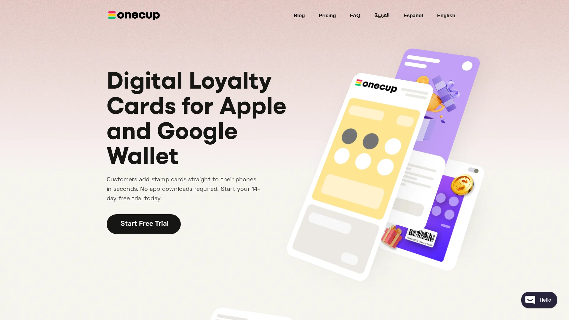 Digital loyalty cards
