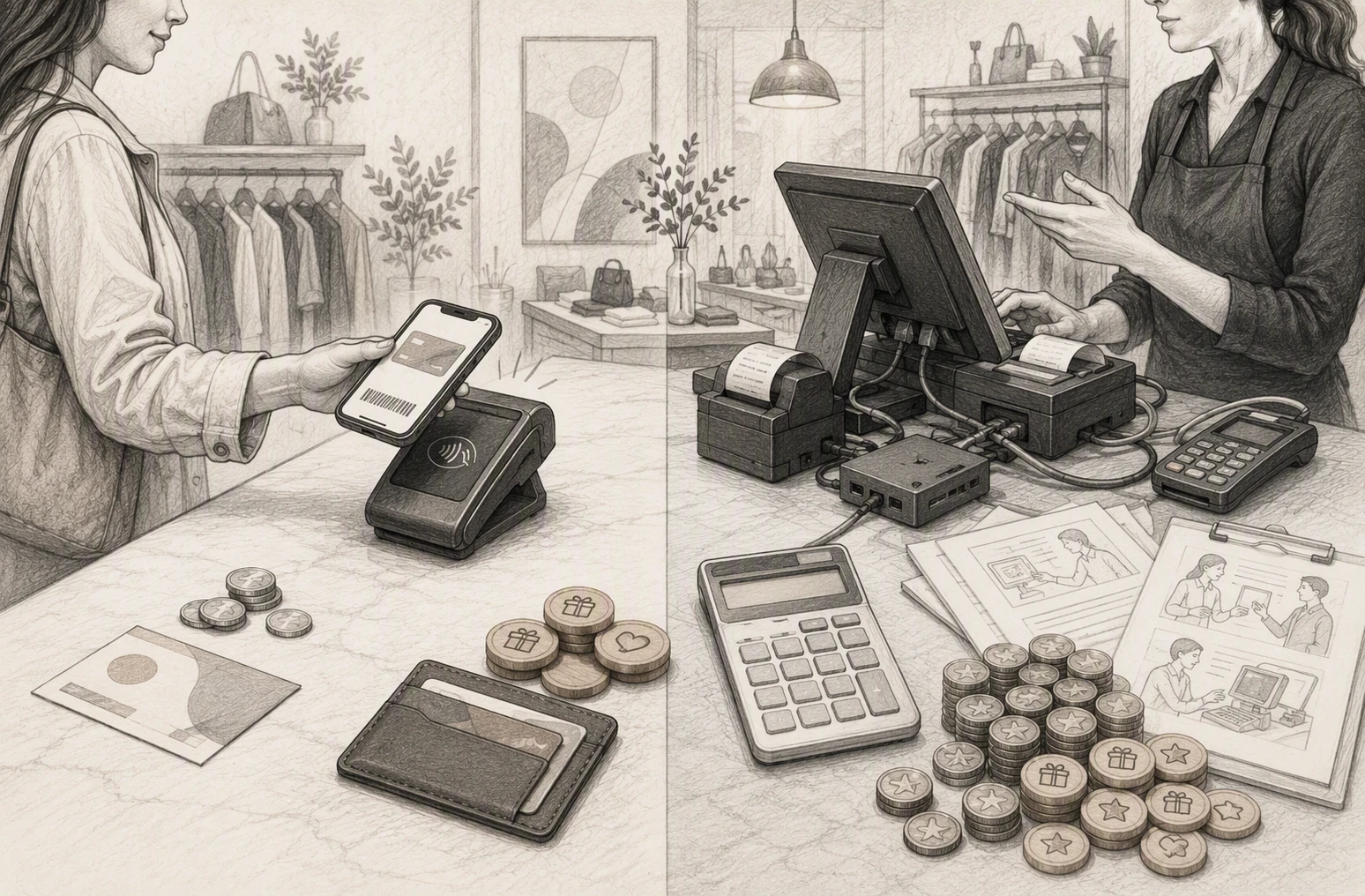 Wallet-first cost breakdown vs POS loyalty expenses