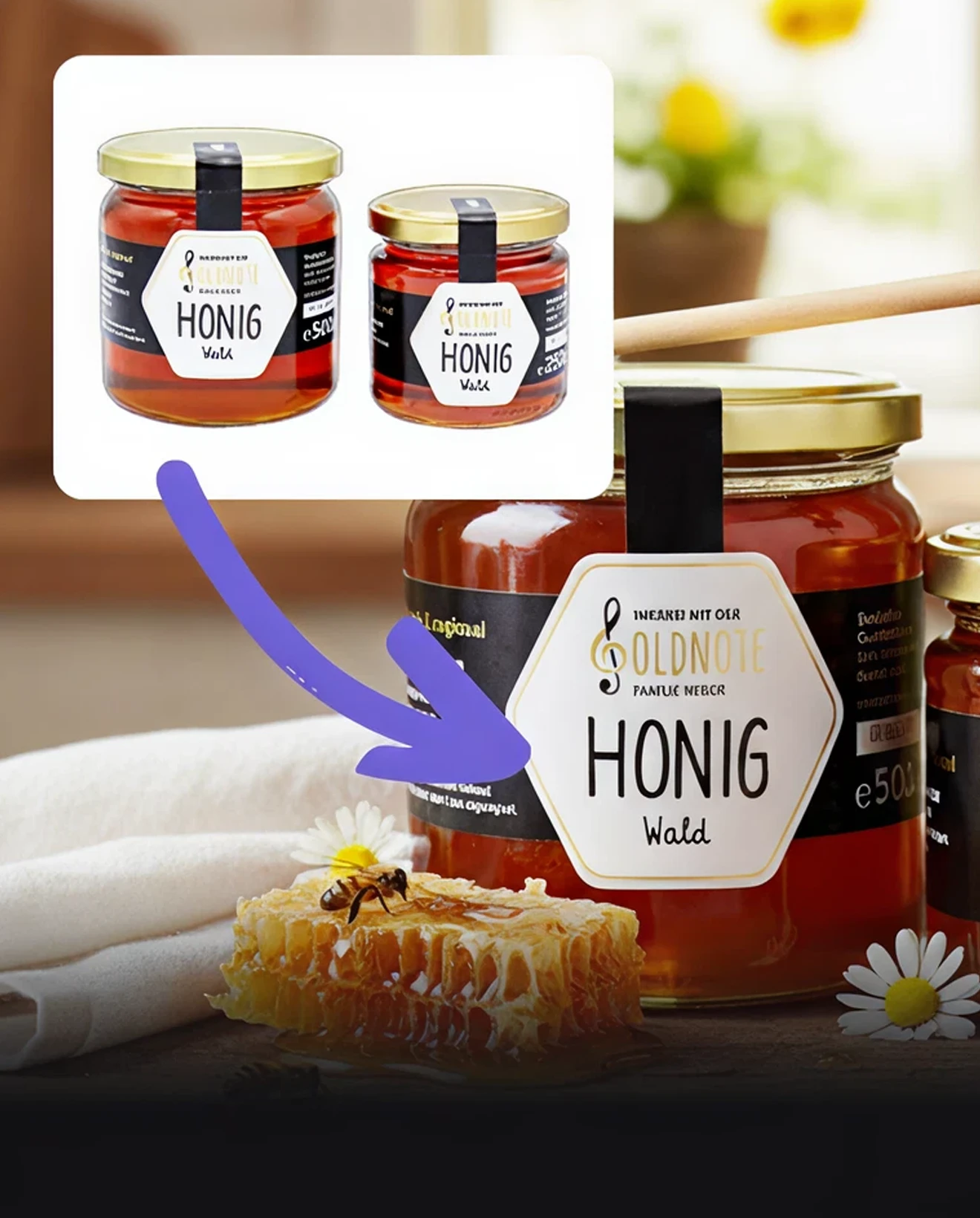 Einzigartige Produktbilder die Emotionen auslösen und eine Geschichte erzählen.