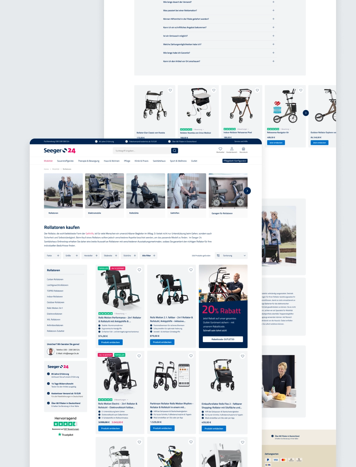 Seeger24: Vom veralteten Shop zur modernen Mobile-First-Plattform