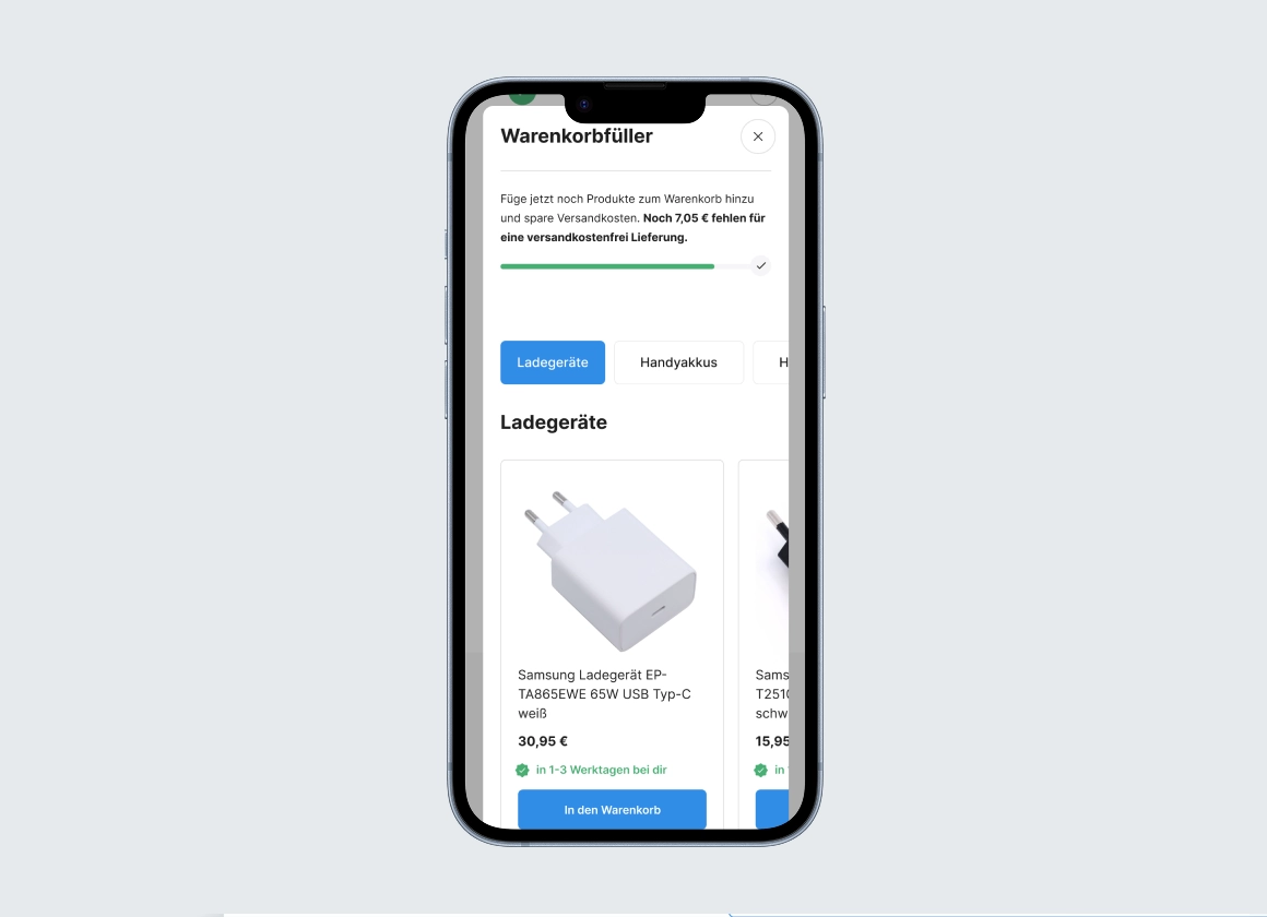 Handyersatzteilshop: Re-Design & Mobile-First-Strategie für bessere Conversion