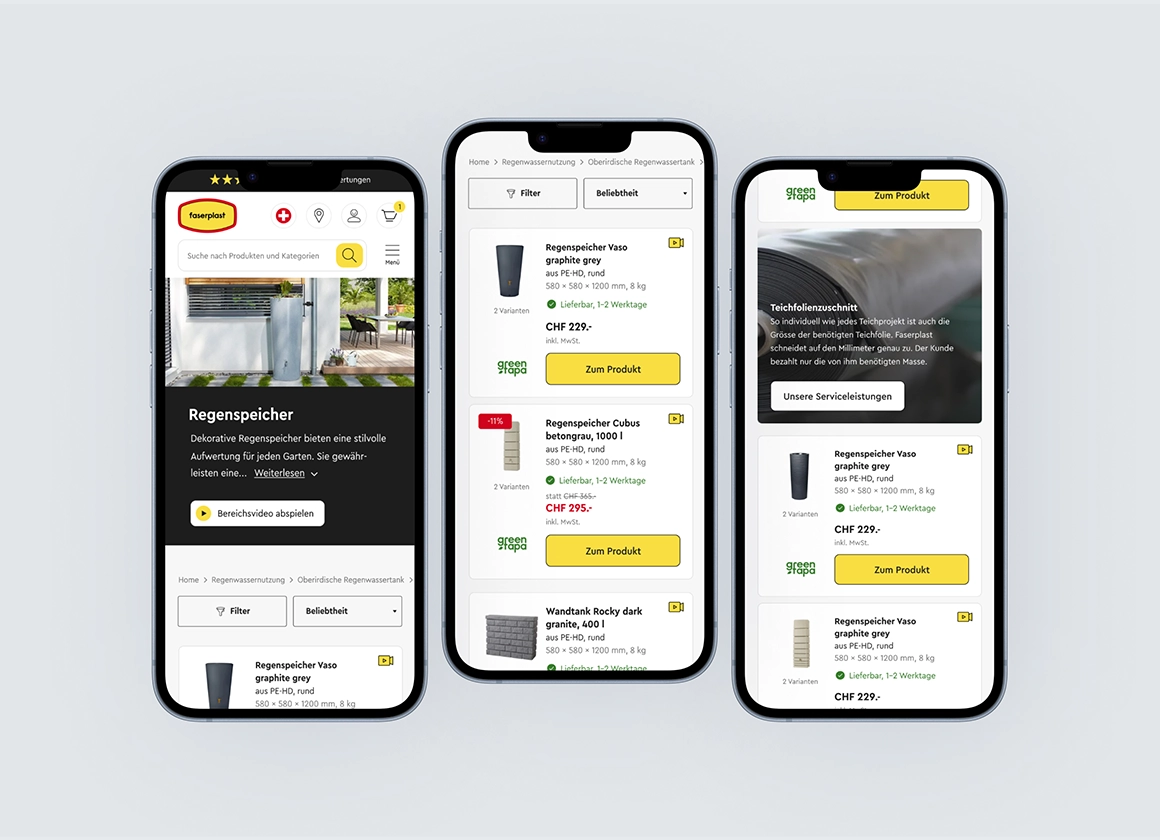 faserplast.ch: Re-Design mit Strategie, Psychologie & Mobile First