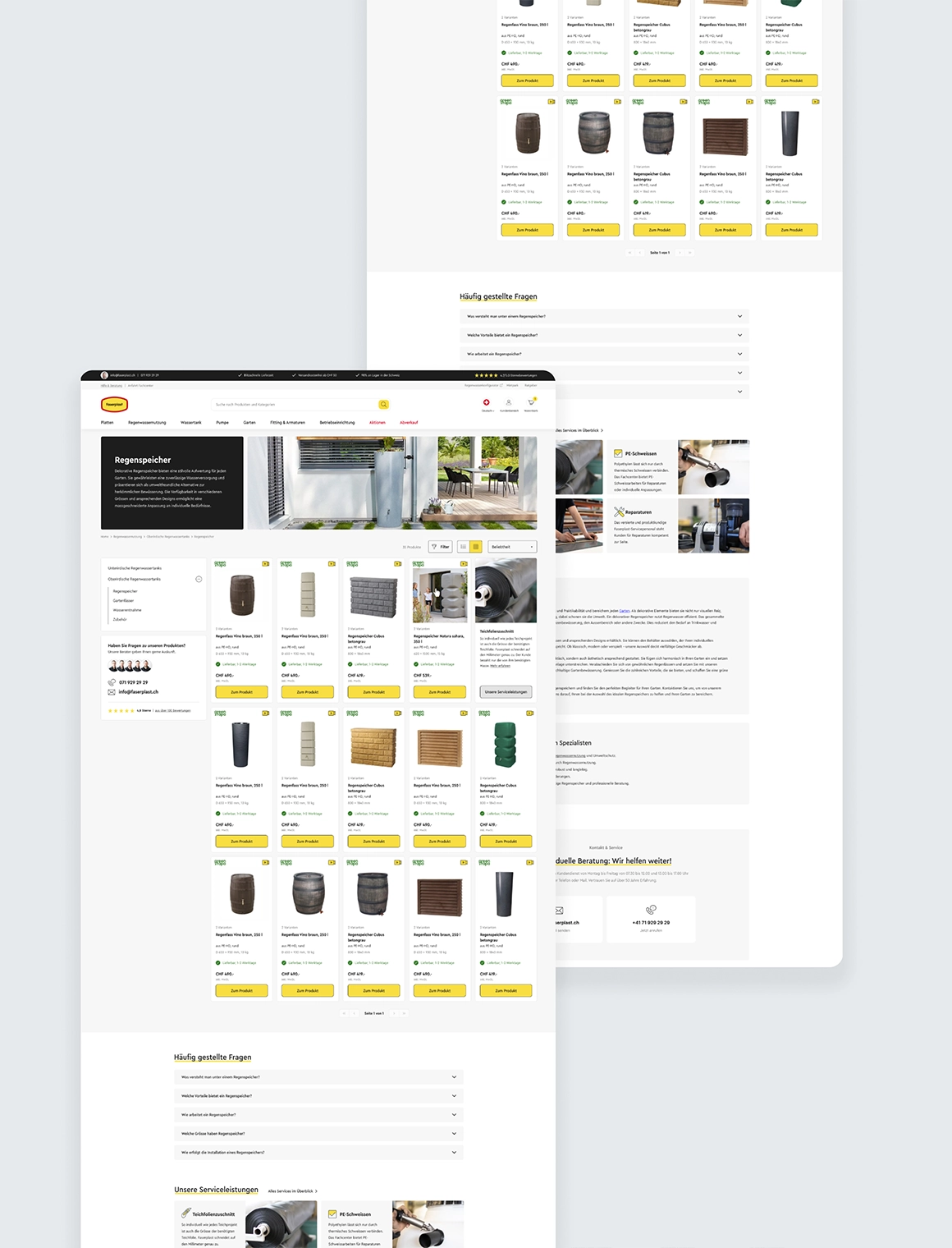 faserplast.ch: Re-Design mit Strategie, Psychologie & Mobile First