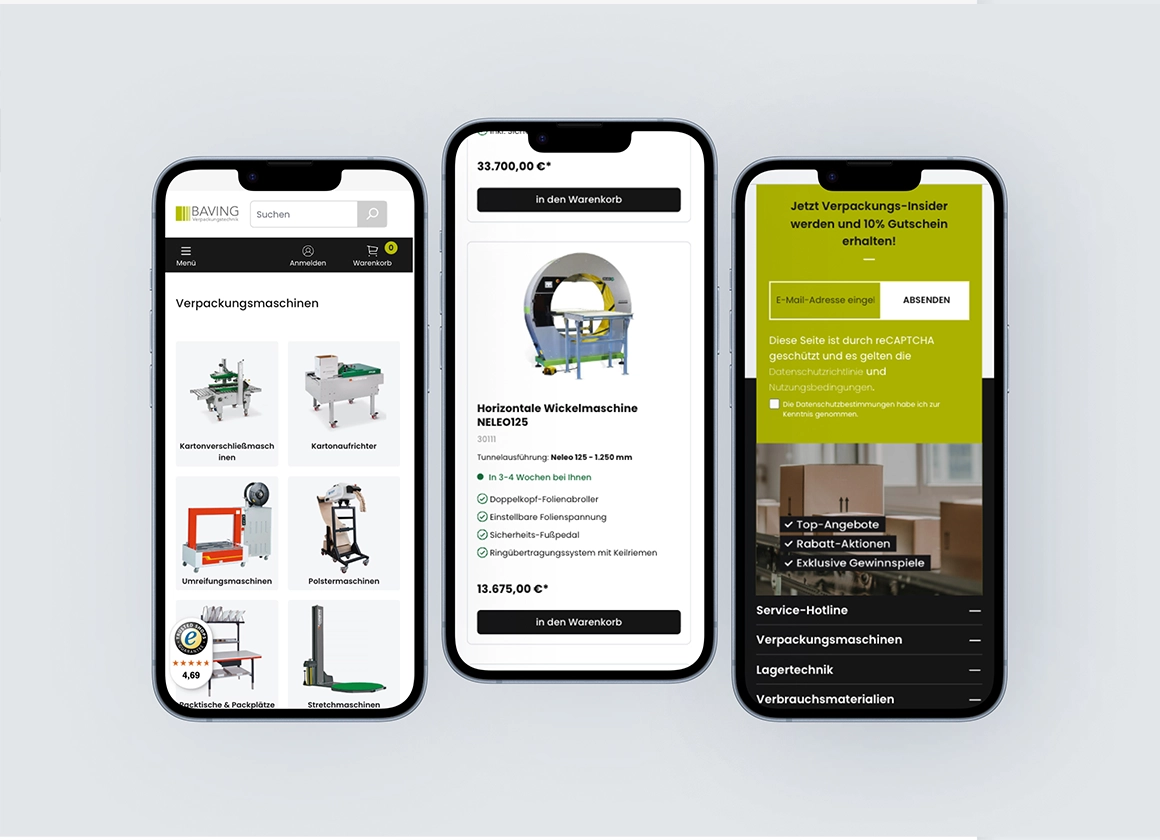 Shop-Optimierung für Baving24: Struktur für Sortiment & Vertrauen für Premium-Produkte