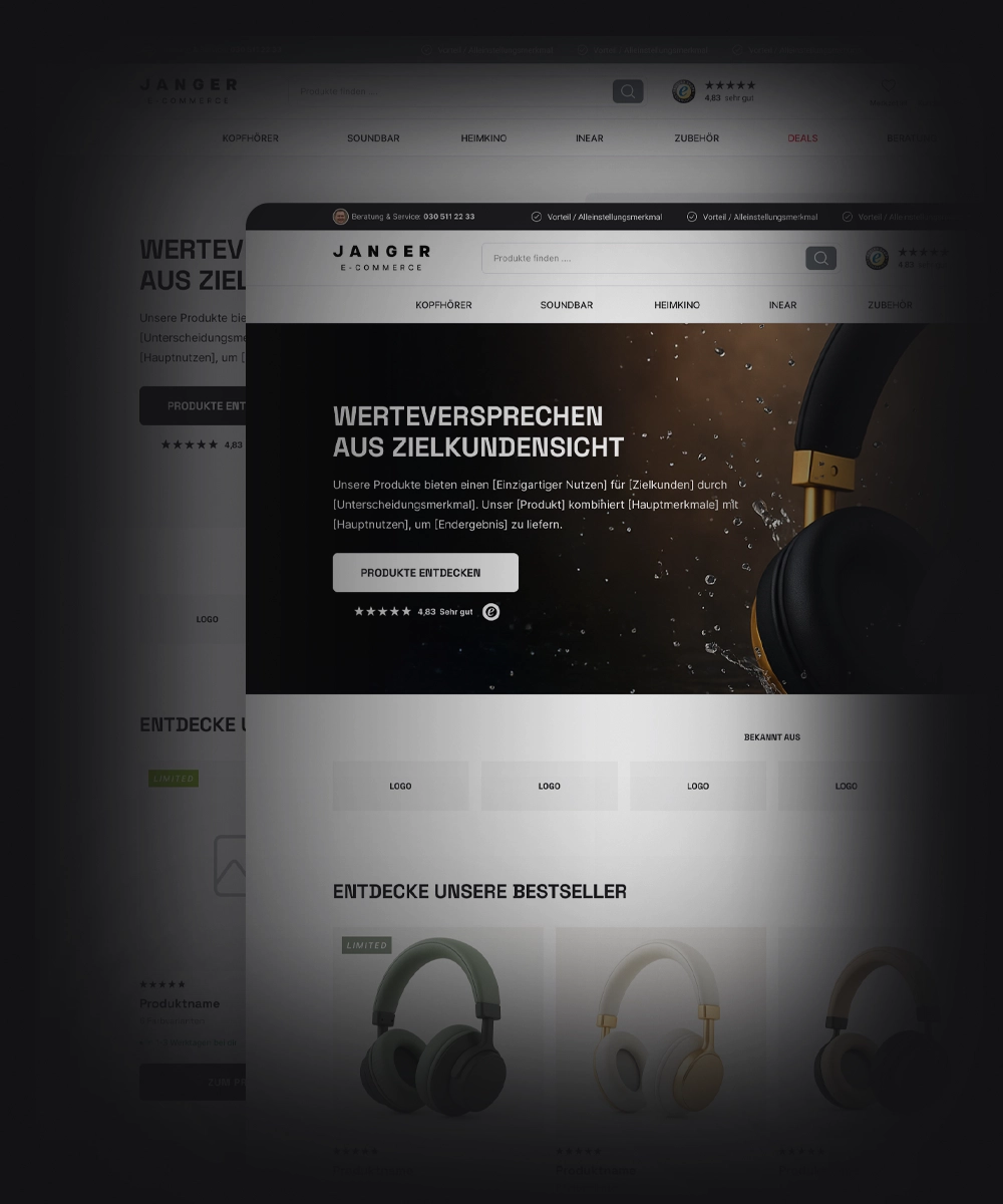 Die perfekte Shop-Startseite: 15 Bausteine, die verkaufen