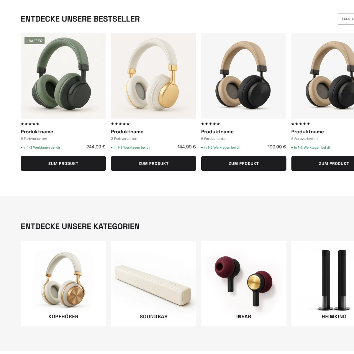 Die perfekte Shop-Startseite: 15 Bausteine, die verkaufen