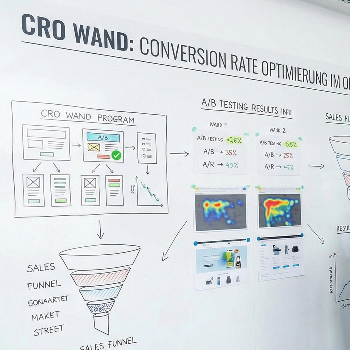 Die 3 Phasen der Conversion Rate Optimierung: Ein Leitfaden für mehr Umsatz in deinem Onlineshop