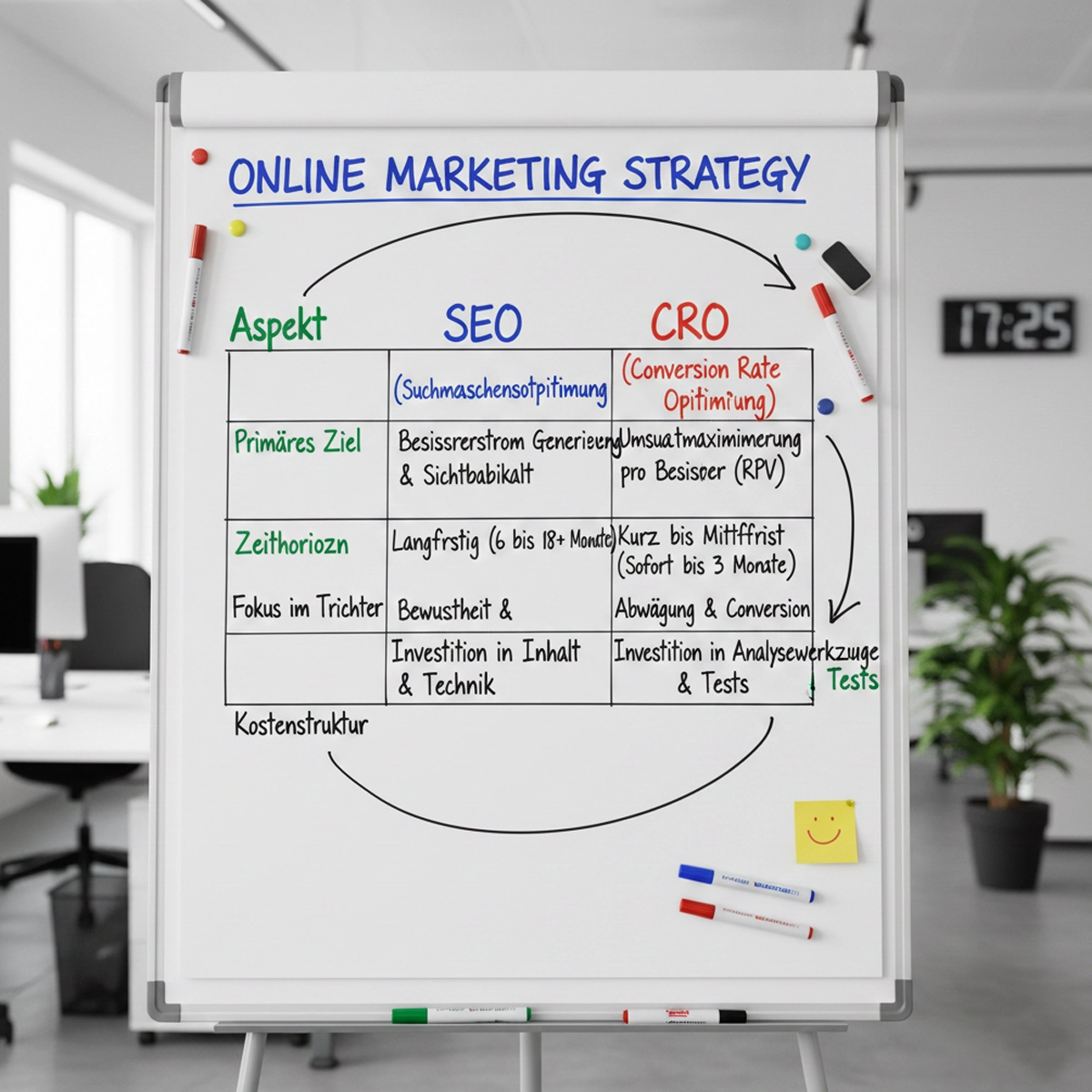 Der Unterschied zwischen CRO und SEO: Was ist wichtiger?