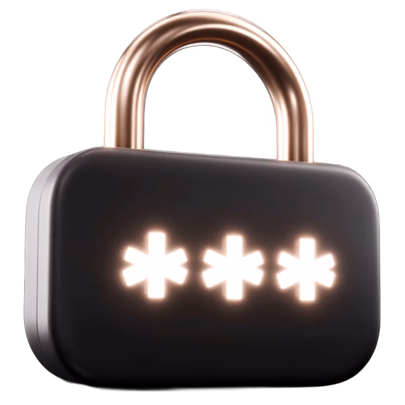 lock icon password