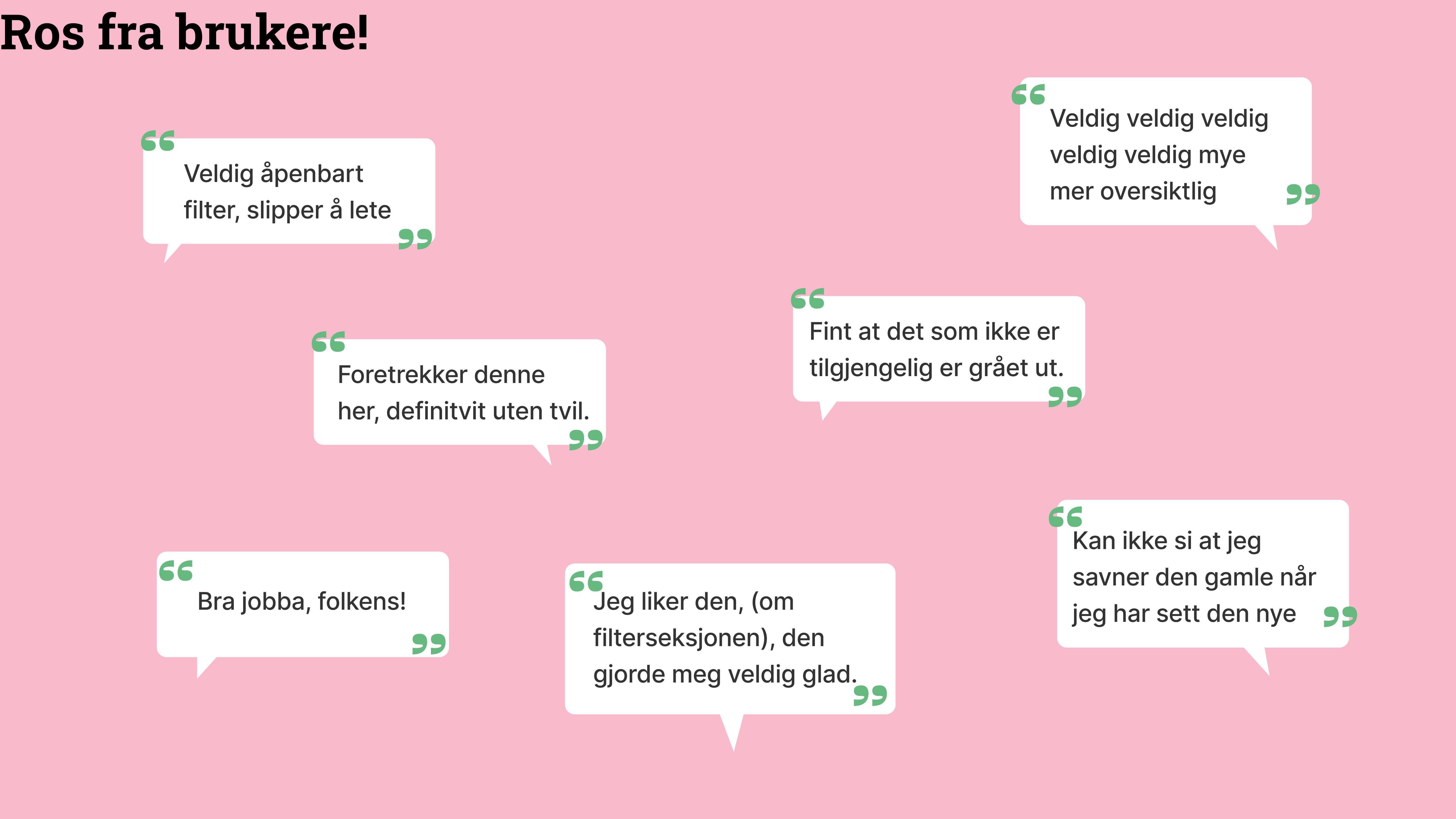 Screenshot of speechbubbles